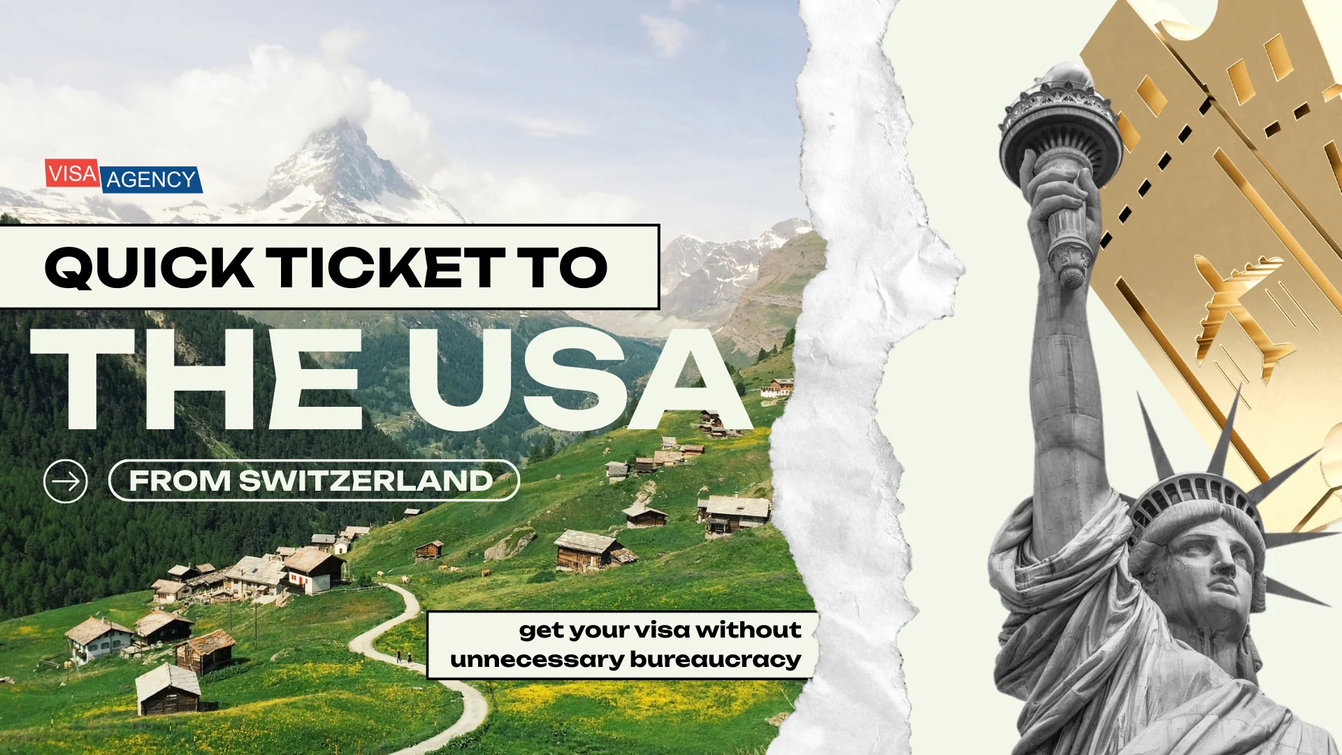 Visa to the USA through Switzerland — Visa Agency - Visa Agency